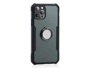 قاب محافظ حلقه دار آیفون 12 و 12 پرو گرین Green Stylishly Tough iphone 12/12 Pro Shockproof Finger Ring Case