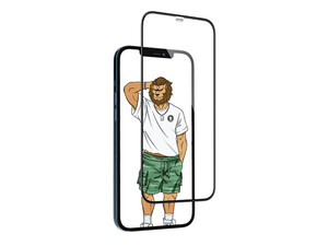 محافظ صفحه نمایش شیشه ای آیفون 11 گرین Green iphone 11 3D Silicone+ Full Curved &amp; HD Glass