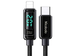 کابل هوشمند تایپ سی به لایتنینگ مک دودو Mcdodo CA-8810 Digital Pro Type-C To Lightning Cable 1.2m
