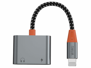 مبدل  لایتنینگ به دو درگاه لایتنینگ ویوو WIWU LT09 Lightning TO Dual Lightning Audio Adapter