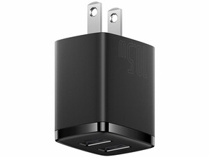 شارژر دیواری دو پورت یواس‌بی 10.5 وات بیسوس Baseus Compact Charger 2U CN CCXJ010001