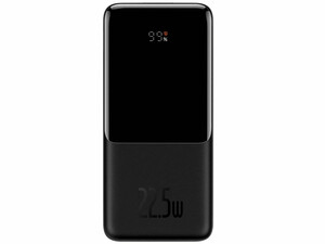 پاوربانک 10000 فست شارژ با کابل تایپ‌سی و لایتنینگ بیسوس Baseus Power Bank Elf Digital Display 22.5W PPJL010001