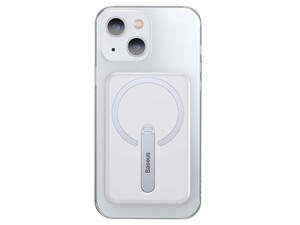 قاب محافظ مگنتی ژله‌ای بیسوس Baseus ARCX000002 Magnetic Phone Case with a Bracket For iPhone 13