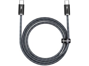 کابل تایپ‌سی به تایپ‌سی شارژ سریع و انتقال دیتا بیسوس Baseus CALD000316 Dynamic Series Type-C to Type-C 100W Fast Charging Data Cable 2M