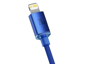 کابل لایتنینگ به تایپ سی بیسوس Baseus Crystal Shine Fast Data Cable CAJY000203