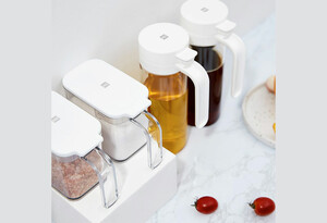 ست ظرف روغن و جاادویه‌ای شیائومی Xioami HuoHuo Oil Bottle Seassoning Box Set