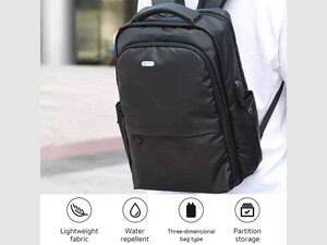 کوله پشتی لپ تاپ ضدآب دارای درگاه یو اس بی کوتتسی Coteetci Business Backpack 14001-S-BK