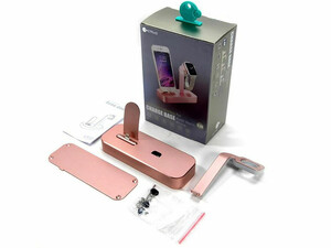 شارژر بی سیم و پایه نگهدارنده گوشی آیفون کوتتسی Coteetci Base5 2in1 iPhone&amp;Apple Watch Stand CS2095-TS