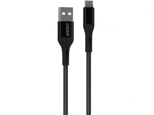کابل شارژ سریع سه متری میکرو یو اس‌ بی گرین Green Fast Charger Micro USB GNBCMCBK3M