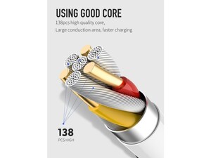کابل شارژ و انتقال داده لایتنینگ مک دودو Mcdodo CA-538 90Degree Reversible Lightning Cable 1.2M