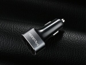 شارژر فندکی فست شارژ ماشین 3 پورت 4.8 آمپر مک دودو CC-657