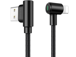 کابل شارژ و انتقال داده لایتنینگ مک دودو Mcdodo CA-538 90Degree Reversible Lightning 0.5M