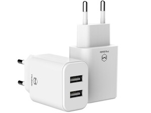 شارژر دیواری دو پورت مک دودو Mcdodo CH-614 Dual Port Travel Charger
