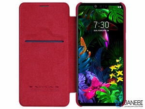 کیف چرمی نیلکین ال جی Nillkin Qin leather case LG G8 ThinQ