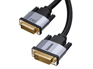 کابل تبدیل دی‌وی‌آی 2 متری بیسوس Baseus Enjoyment 2K DVI To DVI Cable CAKSX-R0G