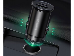 شارژر فندکی فست شارژ ماشین تایپ سی 30 وات بیسوس CCYS-C01