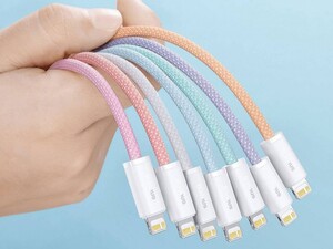 کابل شارژ سریع لایتنینگ به تایپ‌سی بیسوس  Baseus Dynamic Series Data Cable 20W 2m CALD000102