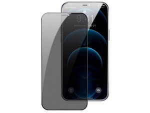 محافظ صفحه نمایش حریم شخصی دوتایی بیسوس Baseus Tempered glass 0.3mm for iPhone 12 Pro Max SGAPIPH67N-KT01