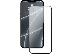 محافظ صفحه نمایش شیشه‌ای بیسوس پک دوتایی Baseus Tempered glass 0.23mm for iPhone 13/13 Pro SGQP020101