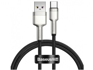 کابل تایپ سی شارژر سریع هوآوی 66 وات بیسوس Baseus Cafule Series Metal Data Cable USB to Type-C 1m CAKF000101