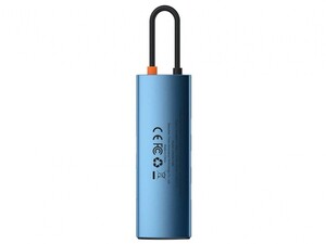 هاب 8 پورت بیسوس Baseus Metal Gleam 8 in 1 Multifunctional Type-C HUB 100W WKWG000103