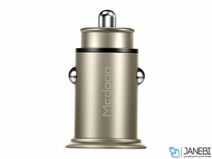 شارژر فندکی فست شارژ ماشین دو پورت مک دودو CC-656