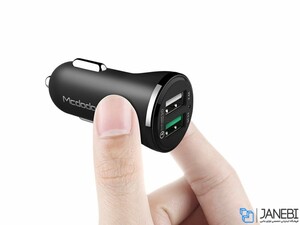 شارژر فندکی فست شارژ ماشین دو پورت مک دودو CC-4910