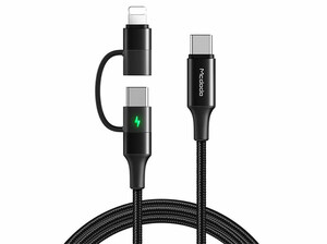 کابل دو سر سریع مک دودو Mcdodo CA-712 2 in 1 Cable 1.2m