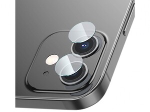 محافظ لنز دوربین آیفون بیسوس 2 تایی Baseus 0.25mm Gem Camera Lens iPhone 12 mini