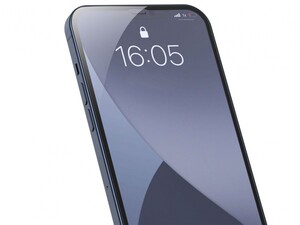 محافظ صفحه نمایش ضد اشعه منحنی آیفون بیسوس 2 تایی Baseus Curved-Screen Glass iPhone 12 Pro Max