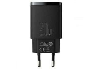 شارژر دیواری سریع 20 وات بیسوس Baseus Compact Quick Charger CCCP20UE