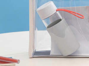 بطری آب و دم نوش قابل حمل 400 میلی‌لیتر شیائومی Xiaomi SJ090101 Glass Water Bottle 400ml