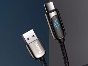 کابل شارژ سریع نمایشگردار تایپ سی بیسوس Baseus Display Fast Charging Data Cable 2m