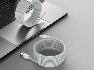 پک دوتایی کابل لایتنینگ بیسوس Baseus Simple Wisdom Data Cable Kit USB to Lightning 2.4A 2PCS 1.5m