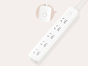 چندراهی برق هوشمند 5 سوکت شیائومی Xiaomi XMZNCXB01QM Smart Power Strip 2 5-bit Jack Version