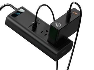 اینورتر برق خودرو 150 وات بیسوس Baseus In-car Inverter 150W CRNBQ-01