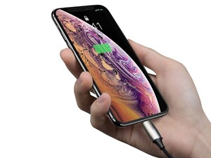 مبدل لایتنینگ به لایتنینگ و جک 3.5 میلیمتری صدا بیسوس Baseus 2 in 1 iP to iP 3.5mm Adapter L56