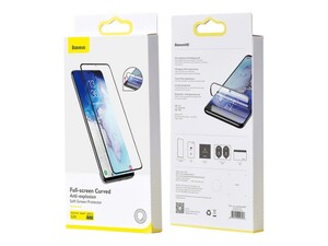 محافظ صفحه نمایش دوتایی بیسوس سامسونگ Baseus Screen Protector Samsung Galaxy S20 Plus