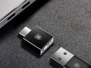 مبدل تایپ سی به یو اس بی بیسوس Baseus Exquisite Type-C Male to USB Female Adapter