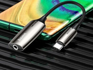 مبدل تایپ سی به تایپ سی و صدا بیسوس Baseus Type-C To Type-C&amp;3.5MM Adapter L60S