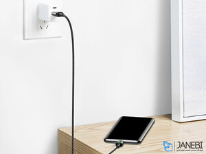 کابل آهنربایی تایپ سی بیسوس Baseus Type-C Zinc Magnetic Cable 2m/2A
