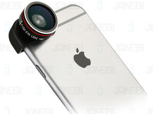 لنز فیش آی، واید و ماکرو Baseus Mini Lens Pro Fisheye, Wide &amp; Macro