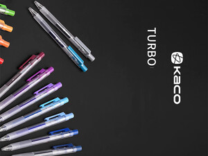 خودکار شیائومی (بسته 10 تایی) Xiaomi KACO TURBO Gel Pen Pena Pulpen Bolpoin K5