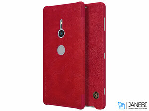 کیف چرمی نیلکین سونی Nillkin Qin leather Case Sony Xperia XZ2