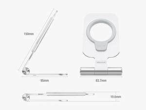 استند نیلکین برای شارژر MagSafe اپل Nillkin MagLock Foldable Stand