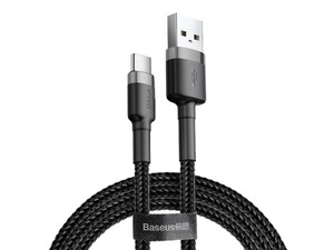 کابل شارژ و انتقال داده تایپ سی بیسوس Baseus Cafule Type-C Cable 2m 2A