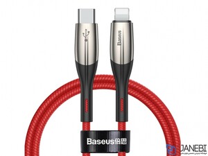 کابل شارژ سریع لایتنینگ به تایپ سی بیسوس Baseus Horizontal Lightning to Type-C Cable 2m