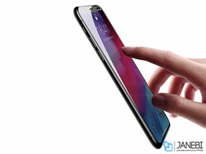 محافظ صفحه نمایش شیشه ای دوتایی بیسوس آیفون Baseus 0.23mm Screen Protector Apple iPhone X/XS