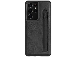 قاب چرمی نیلکین سامسونگ Nillkin Aoge Leather Case Samsung Galaxy S21 Ultra