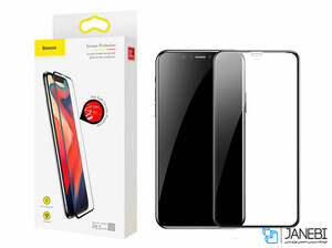 محافظ صفحه نمایش شیشه ای بیسوس آیفون Baseus 0.23mm Screen Protector Apple iPhone X/XS